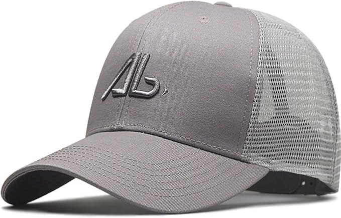 Amazon ラクエスト Laquest 深め メッシュ キャップ 帽子 大きいサイズ グレー ロゴあり キャップ 通販