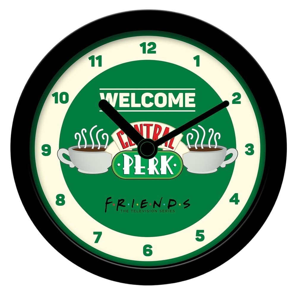 Pyramid International Friends Alarm Clock (Central Perk Design) 12 cm Diameter - Official Merchandise