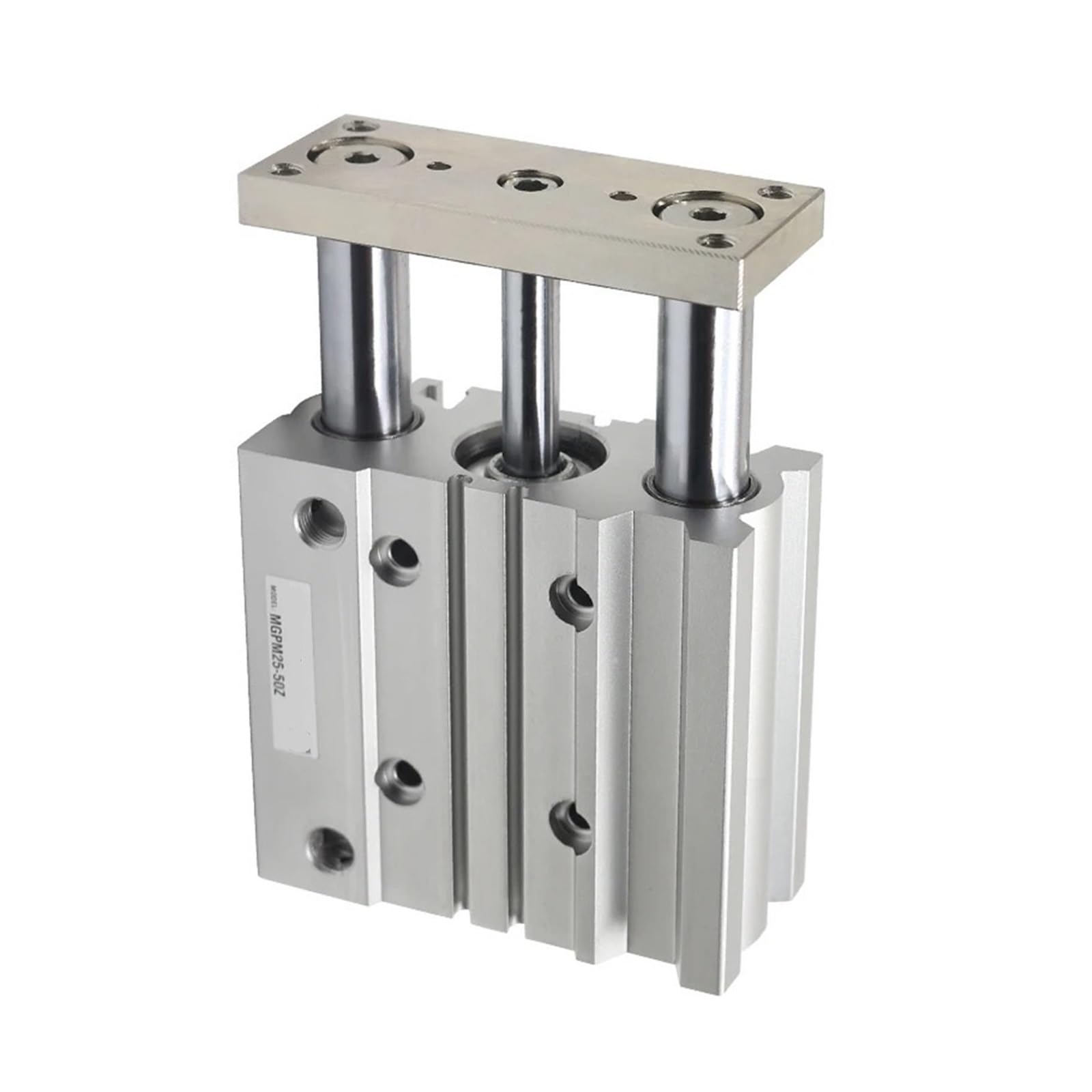 Cylindre de guidage pneumatique à trois axes fins MGPM12 course 75mm pour l'automatisation