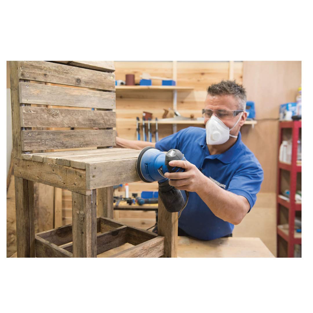 Silverline 870944 Orbital Sander 125 mm, 240 W, 240 V, Blue