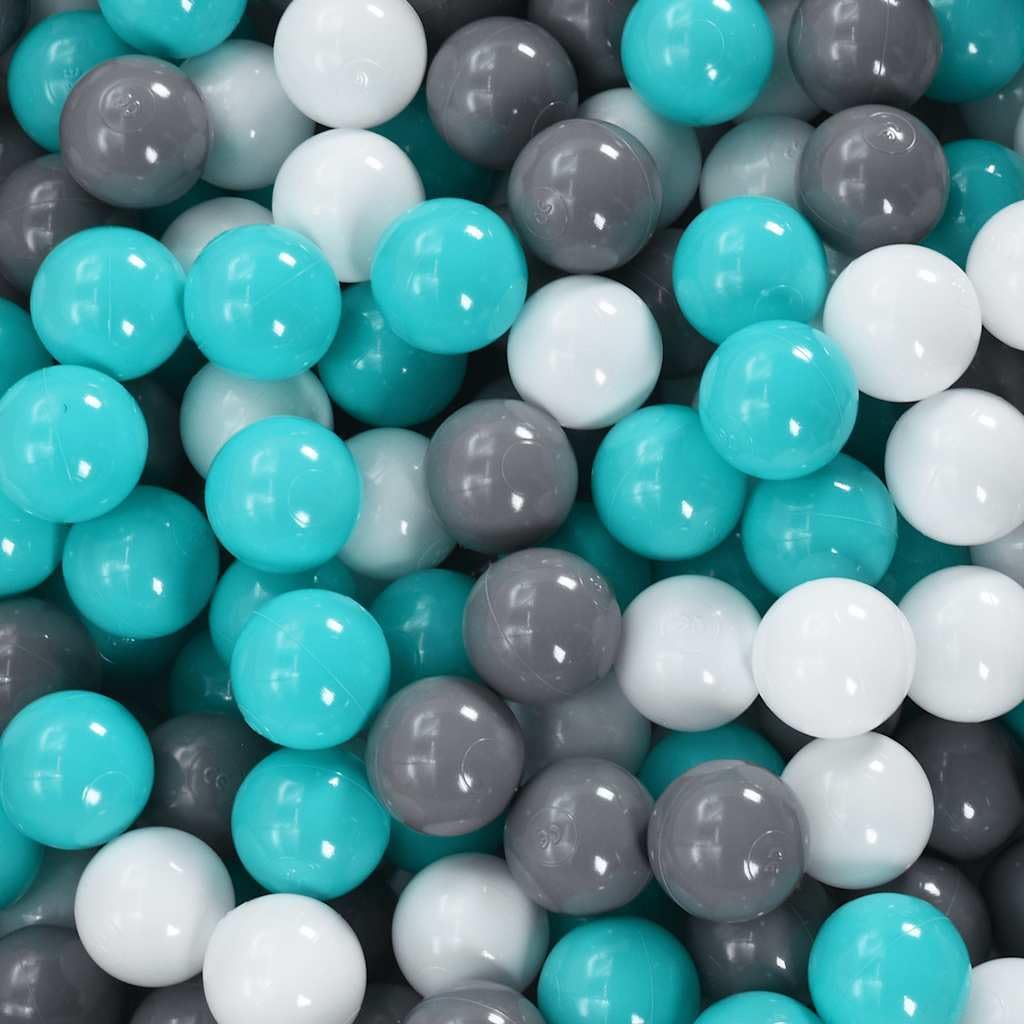 vidaXL Balles de Jeu 1000 pcs Multicolore, Balle pour Fosse à balles, Balle en Plastique, Balle de Terrain de Jeu, Balle, Balle de Piscine