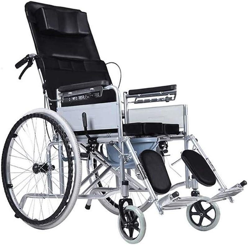 Wheelchairs Folding Wheelchair Aluminum Alloy FullLay Crew