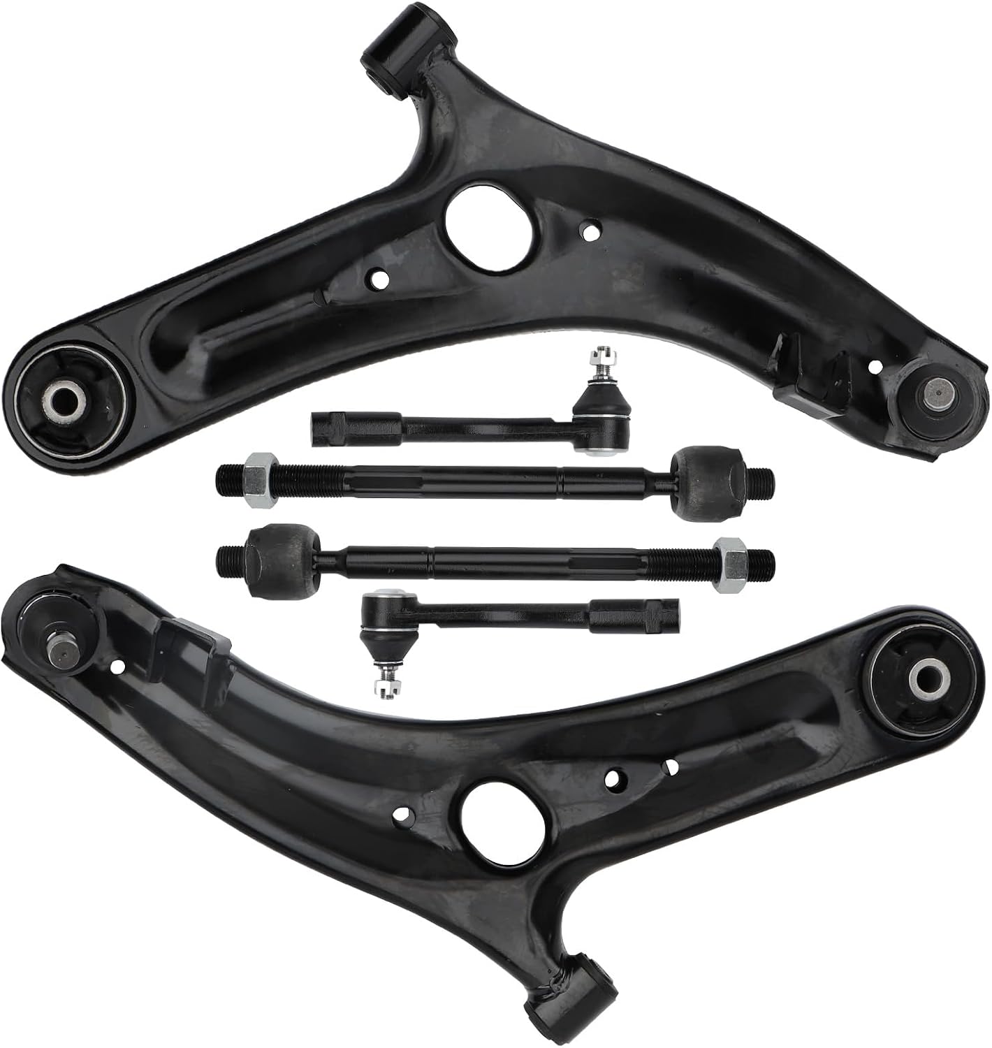 6PCS K642260 K642261 ES801190 ES801189 EV800892 Front Left Right Lower Control Arm, fit 2012 2013 for Kia Soul