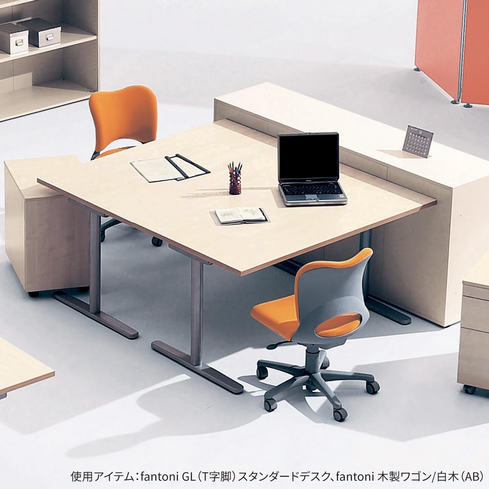 Amazon | プラス Garage fantoni GL デスク T字脚 シルバー脚 幅180