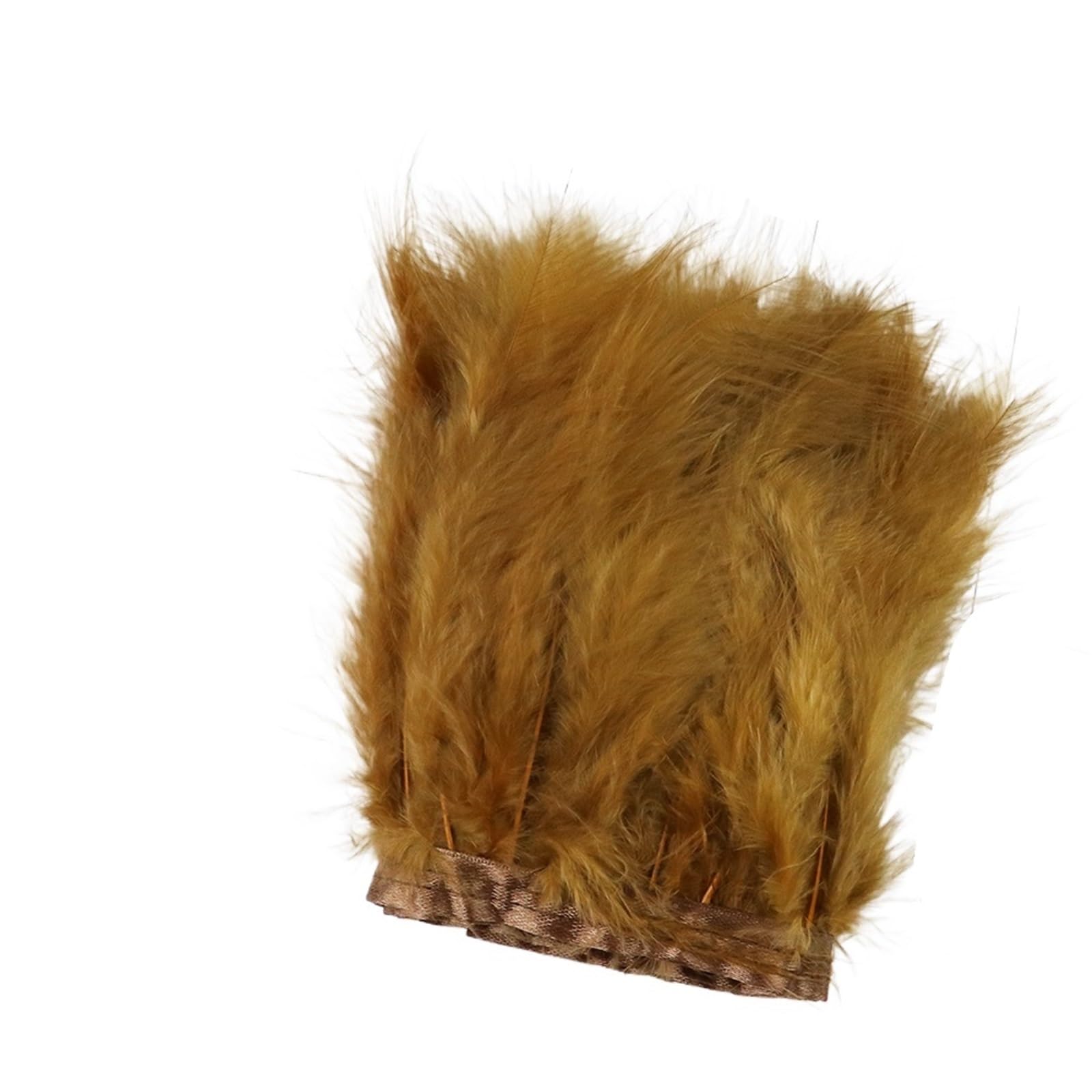 Flecos de plumas pavo multicolor de 4-6 pulgadas tiras para decoración ropa y manualidades