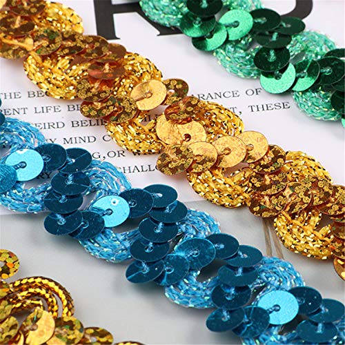 Ribete de encaje multicolor para personalizar ropa vieja y proyectos DIY 6