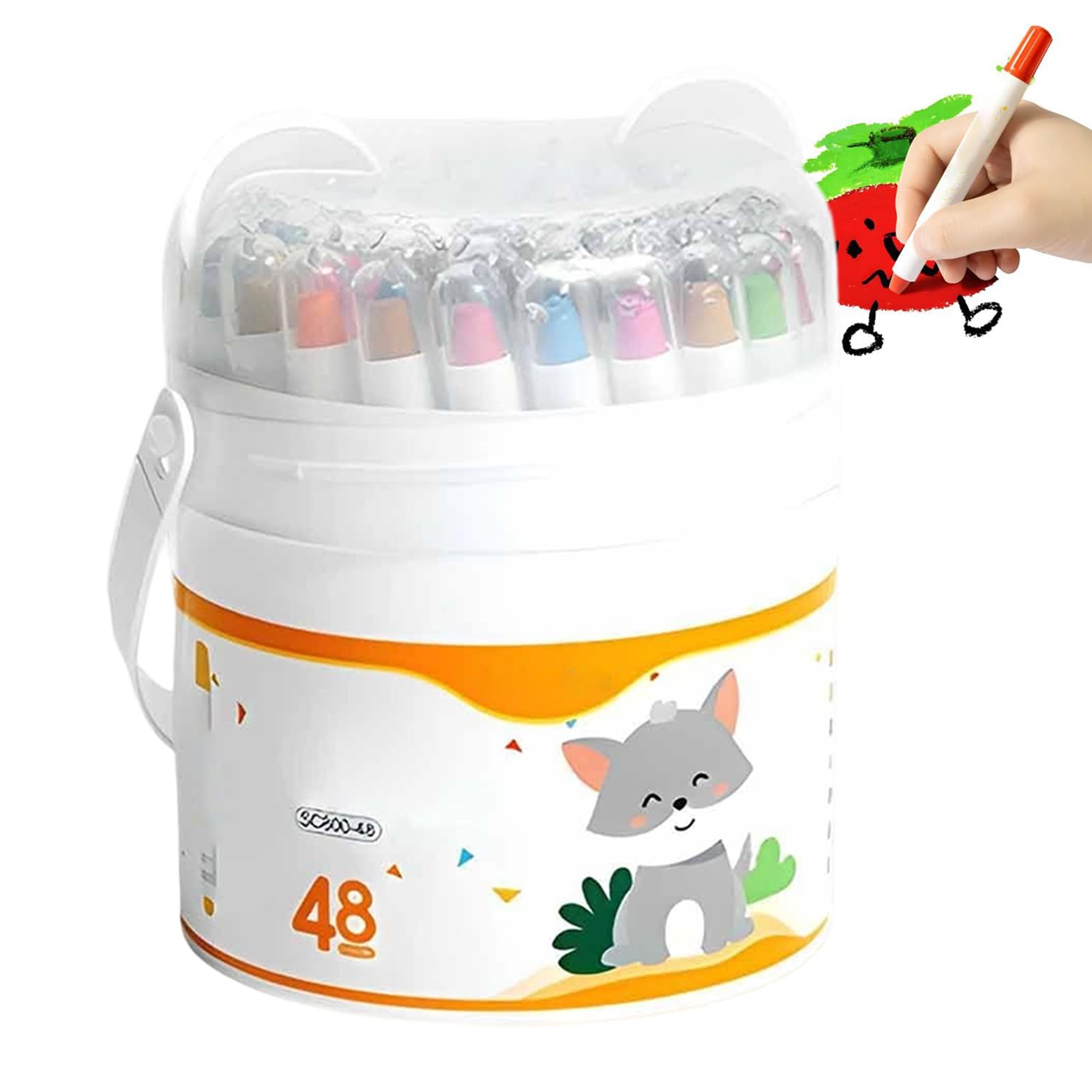 Générique Crayons de Couleur pour Cadeau De Fête À Séchage Rapide