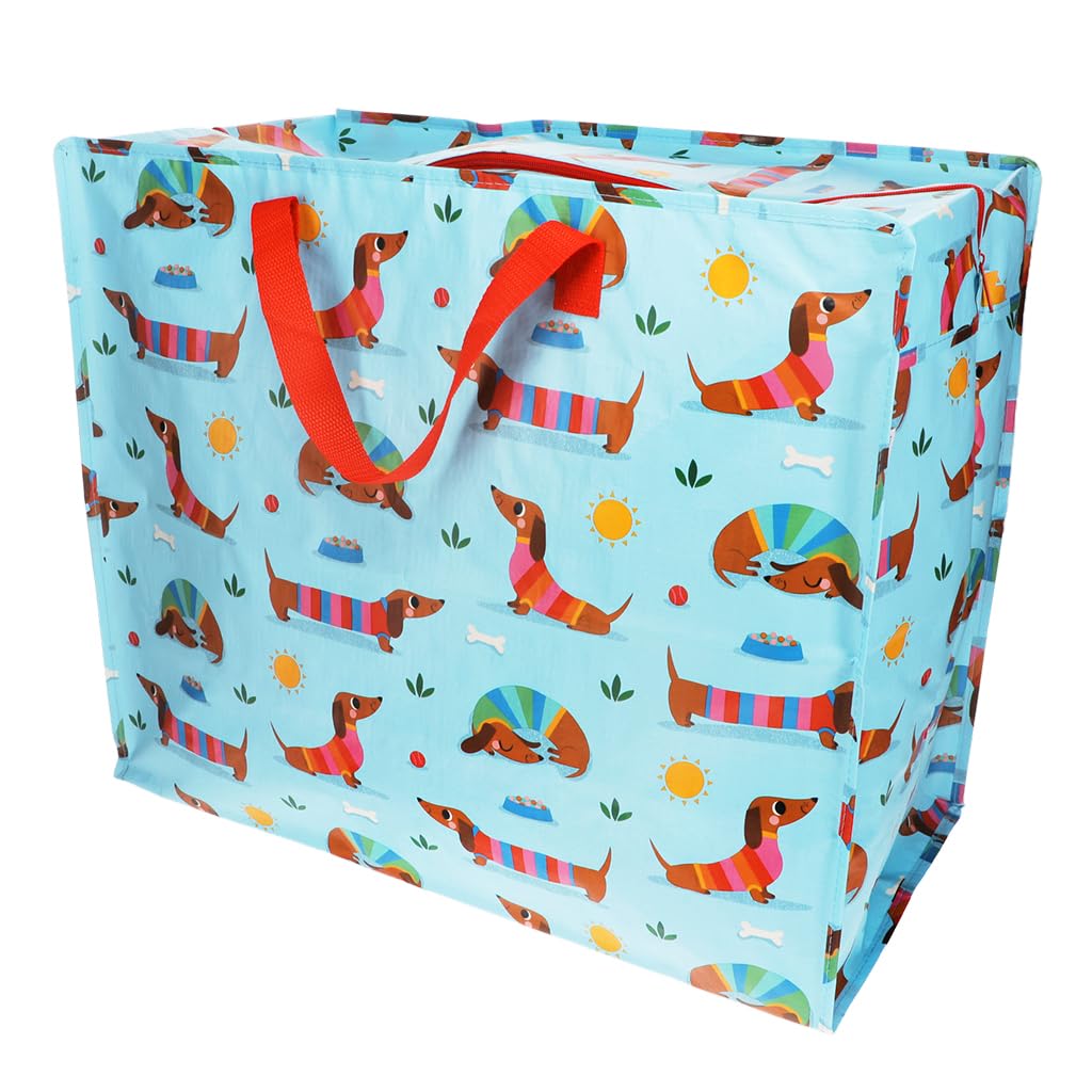 Rex London Unisex Kids Bleu Children's Sausage Dog Storage Bag Jumbo