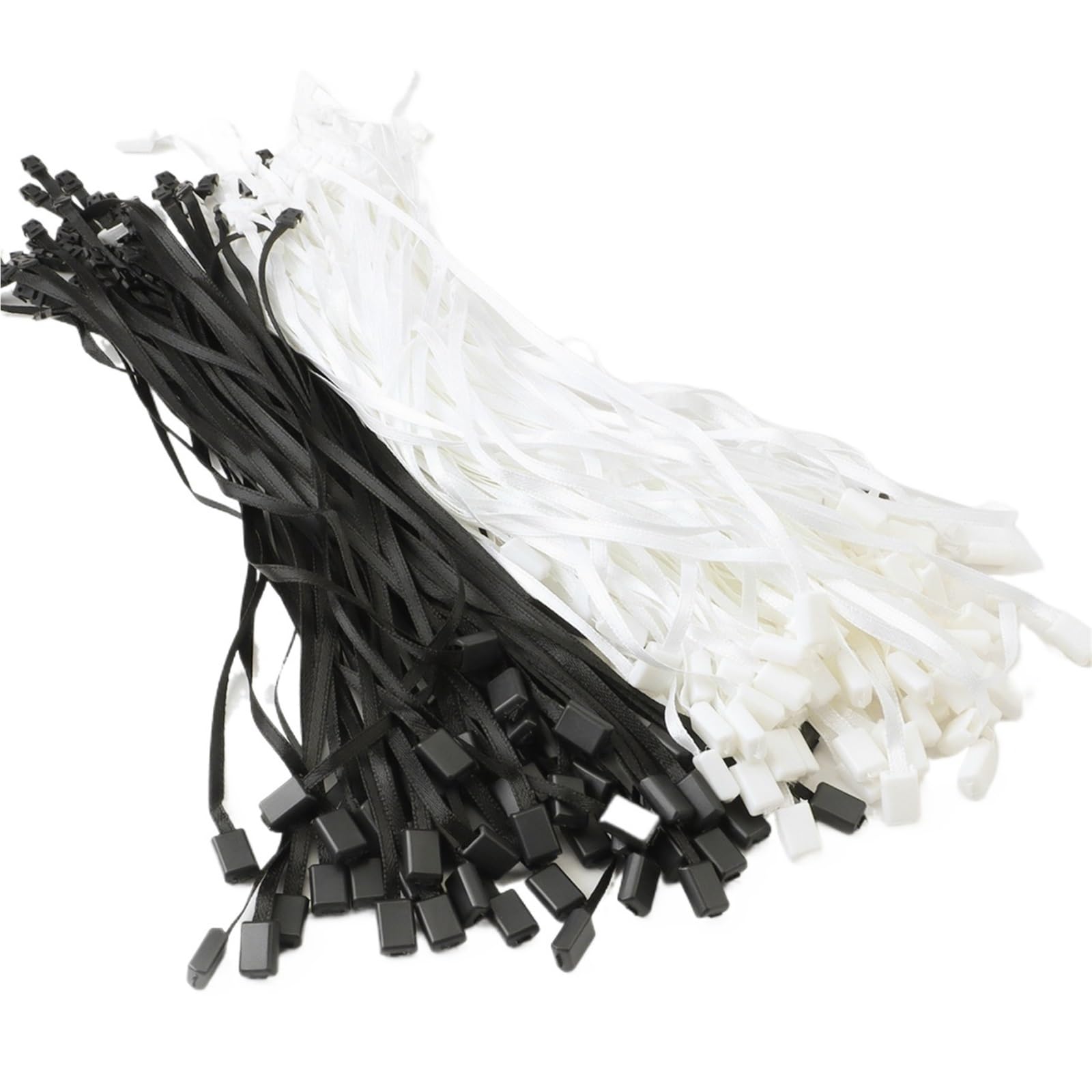 Schnur für Anhängeetiketten 1000 Stück Schnur-Tag-Seilschnüre 190 mm for Aufhängen for Kleidersack-Tags, Karten, DIY-Kleidungsetiketten-Zubehör | White-B