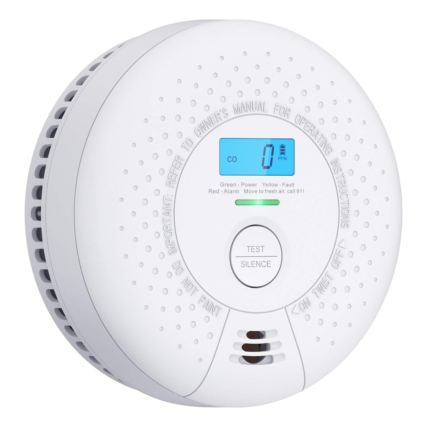 Sponsored Ad - X-Sense 10 Year Battery (Not Hardwired) Smoke and Carbon Monoxide Detector with LCD Display, Dual Sensor Sm...