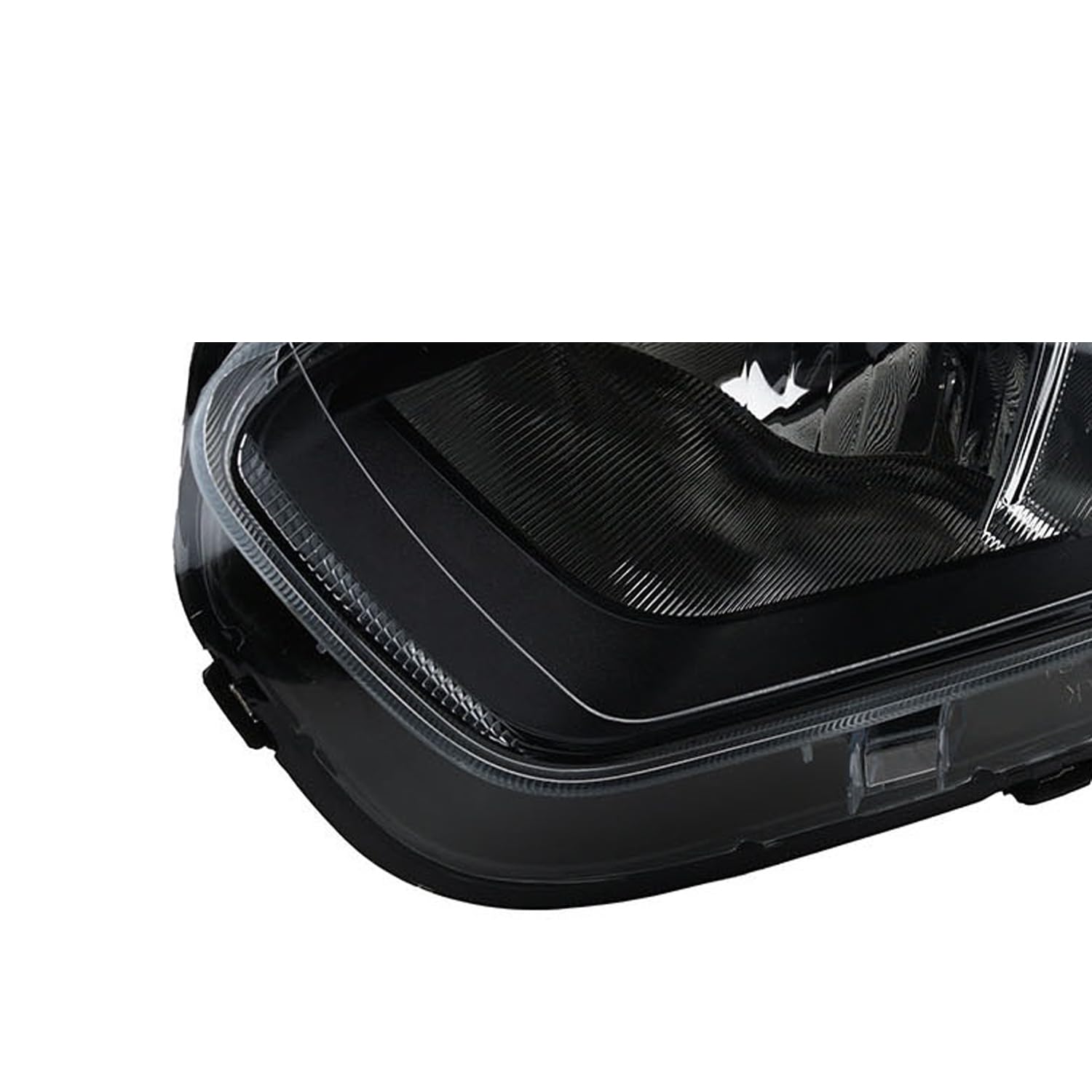 Johns Zestaw reflektorów z laserem Nightbreaker, do Ford Transit Courier, światła LED do jazdy dziennej, czarne, lewe i prawe H7/H15/LED, od 04/18, certyfikat typu E