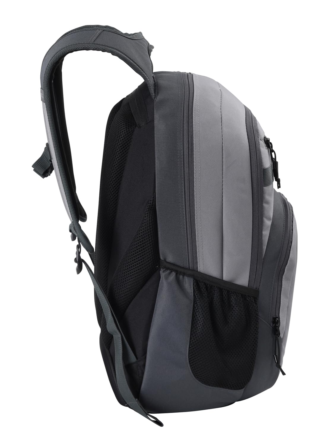 Nitro Chase plecak szkolny z organizerem, plecak szkolny z kieszenią na laptopa o przekątnej ekranu 17", szary (Graphite), 35L, Plecak