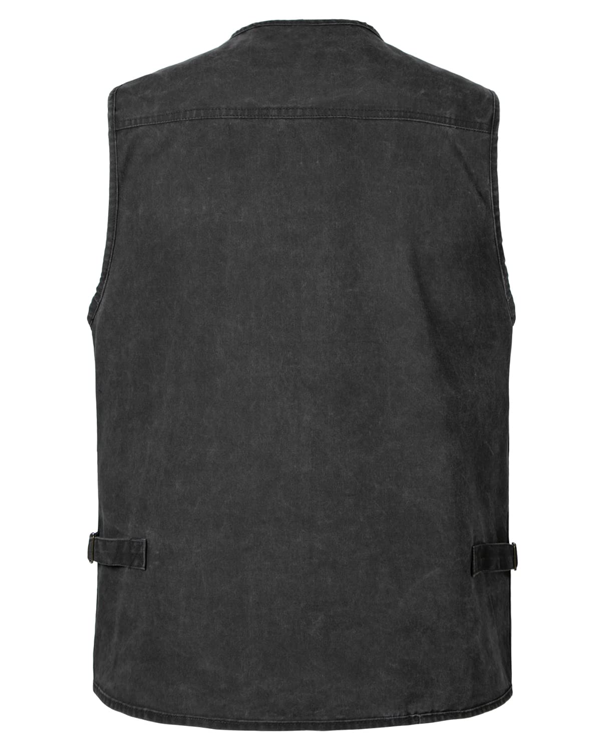 Herren Outdoor Weste mit Multi-Taschen Anglerweste Jagd Camping Wandern Ärmellos Jacke