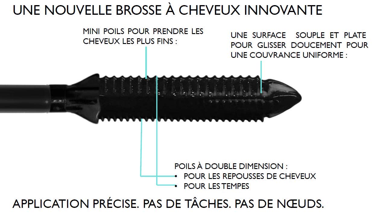 L’ORÉAL PARIS - Mascara Précision Correcteur de Cheveux Blancs - Magic Retouch - Châtain - 8ml