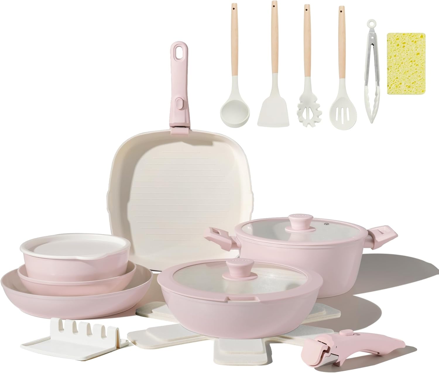 23PCS Pink