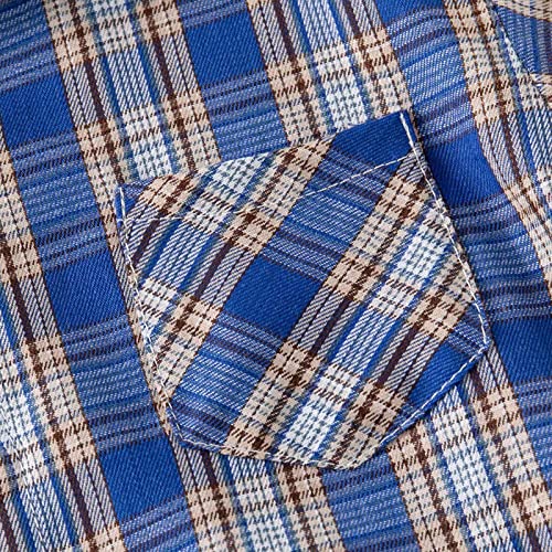 Toddler Boys Striped Button-Down Jackets Long Sleeve Cute Casual Collar Jackets Fall Lightweight Coats with Pockets4