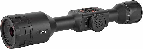 ATN Thor 4 Smart HD Thermal Hunting Scope w/New gen Sensor, Built-in Ballistics Calc, Video Record, Wi-Fi, 18hrs+ Battery