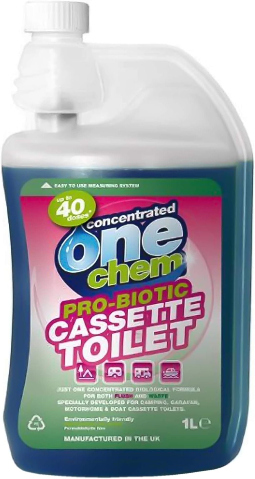Probiotic Concentrated Cassette Toilet Fluid