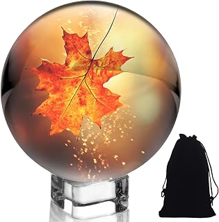 Bola de Cristal K9 de 100 mm para Fotografía - Transparente, Decorativa, Adivinación - Regalo para Fotógrafos Aficionados