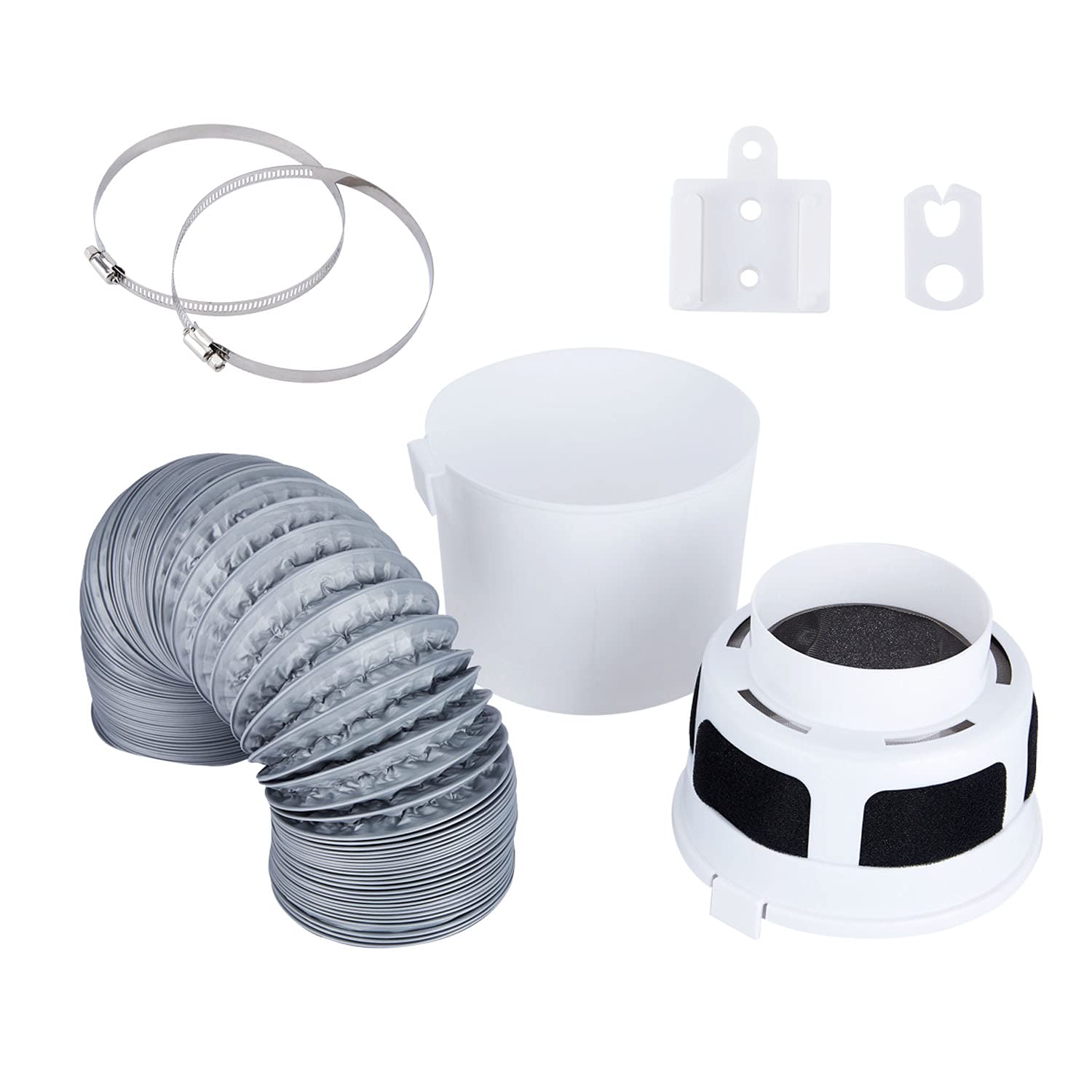 Buy NOORNY Indoor Dryer Vent Kit Lint Trap Bucket Dryer Vent with 4