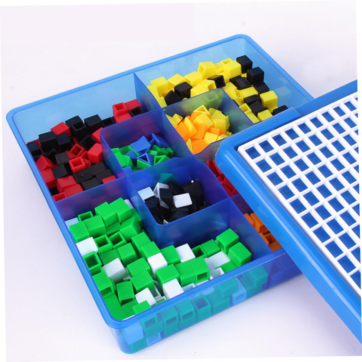 Juguete Rompecabezas para Niños de Plástico Educativo Temprano Que Enriquece la Imaginación y Cultiva el Reconocimiento de Colores Juego Diario el Hogar