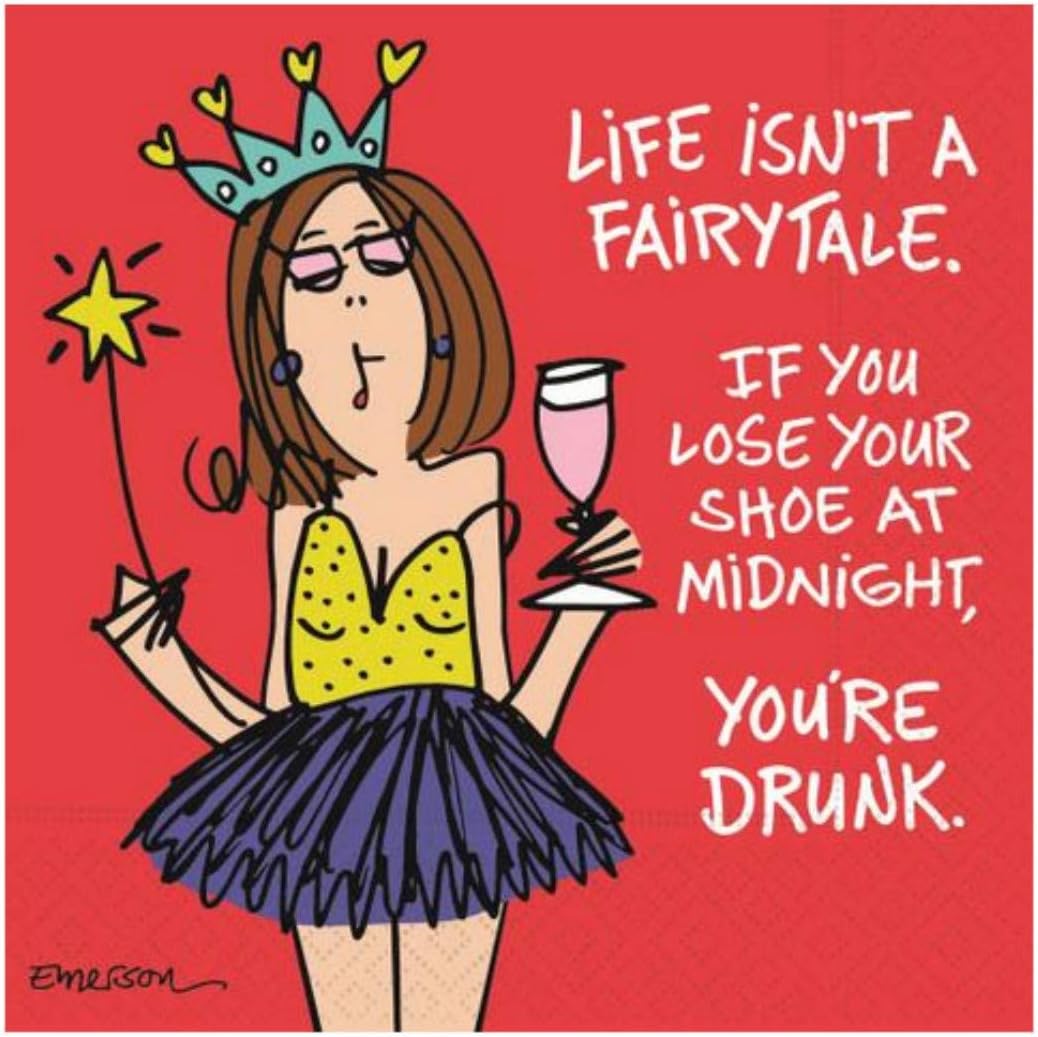 Humorous Cocktail Napkins for Women Anne Taintor Funny