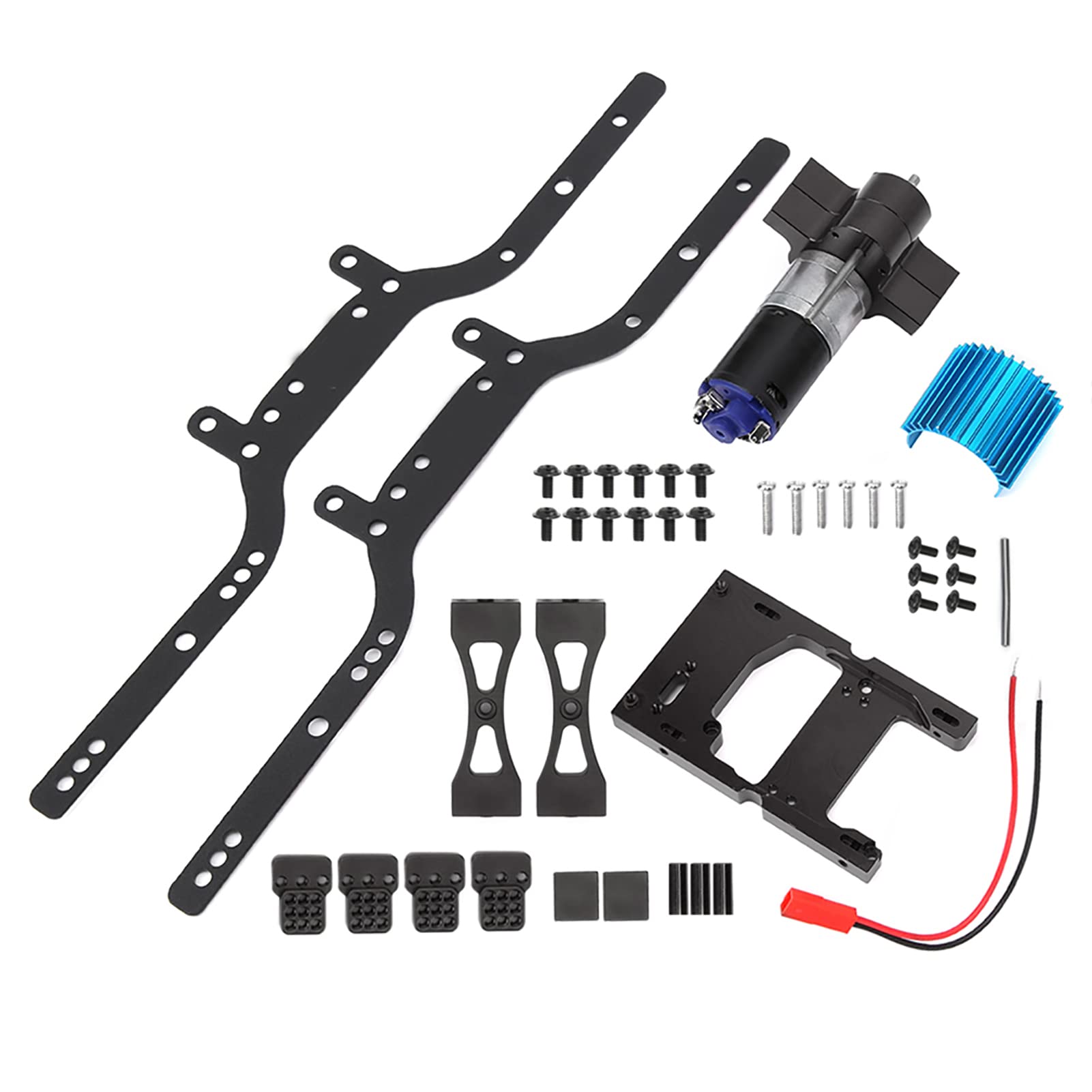 Cryfokt Juego de Chasis de Coche RC para MN90K MN91K Piezas Duraderas
