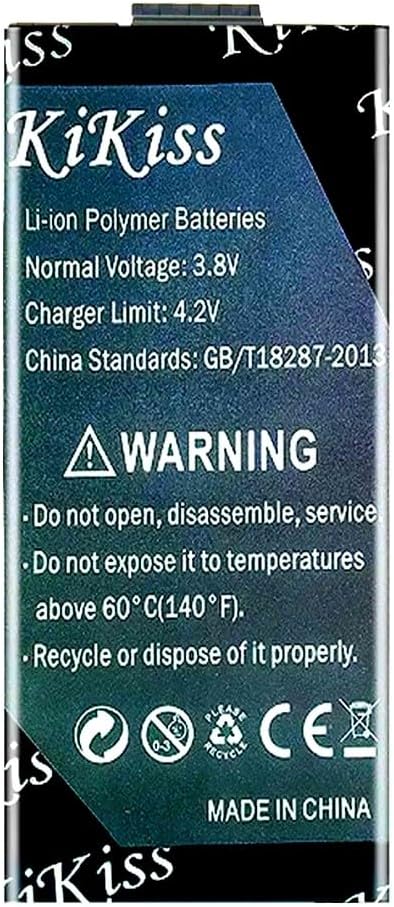 High-Capacity 2100mAh Battery Compatible for ICOM IC-T22 IC-T42 IC-A4 IC-F3S IC-T2A IC-40S Air Band Transceiver FM Radios BP-195 BP-196,0-Cycle Li-ion Polymer,Replacement Walkie - Talkie Battery