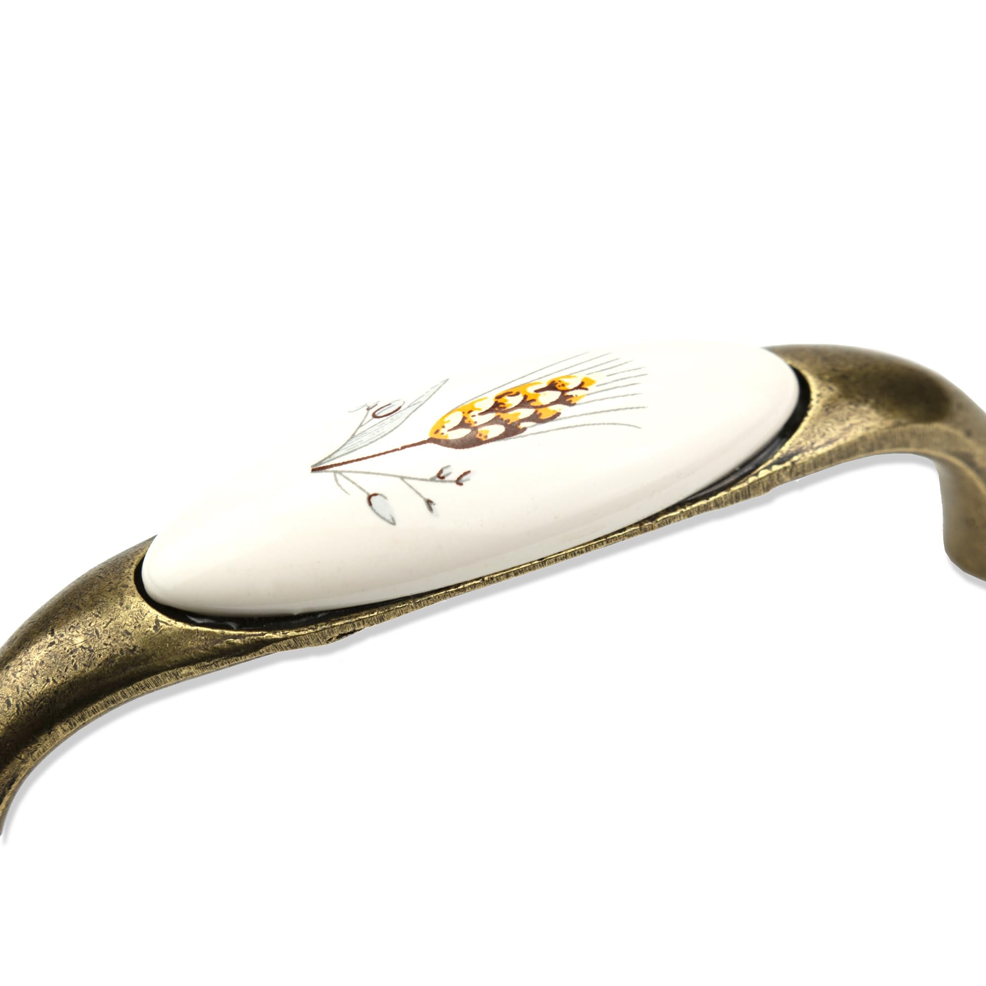 Mprofi MT 2 X Poignée Ronde-Poignee De Meuble Cuisine-Poignée Meuble-Poignee De Meuble-Poignee De Porte-Poignet De Porte Cuisine-Poignée Meuble Cuisine- Bouton De Porte Cuisine-Couleur:Noir 40,5mm