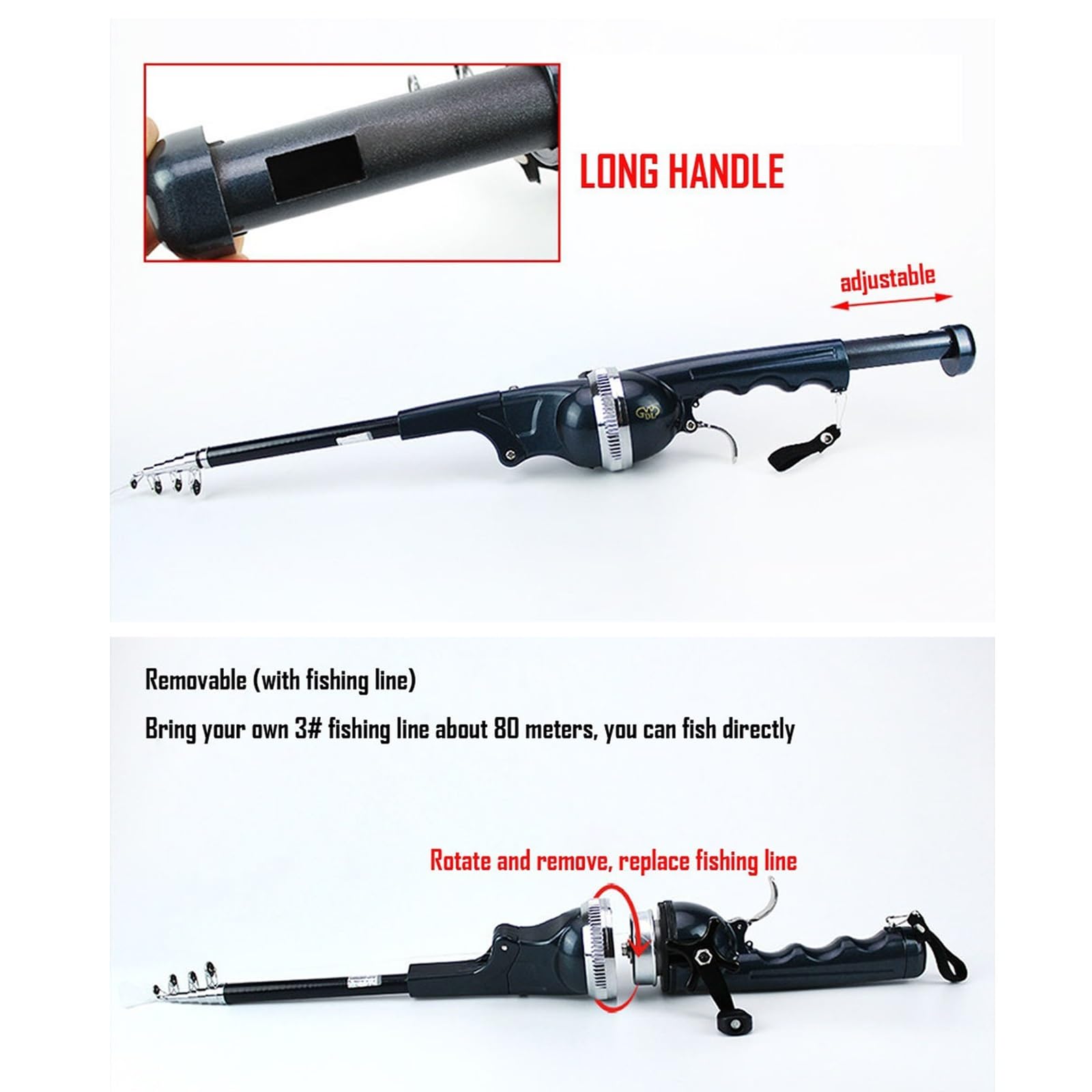 Amazon.com: HEXEH Fishing Poles Portable Carp Foldable Fishing Rod 134cm Folding Fishing Lure Rod Telescopic Fighing Pole Reel Combo with Fishing Line Fishing Rod and Reel Combos : Sports & Outdoors Amazon.com: HEXEH Fishing Poles Portable Carp Foldable Fishing Rod 134cm Folding Fishing Lure Rod Telescopic Fighing Pole Reel Combo with Fishing Line Fishing Rod and Reel Combos : Sports & Outdoors