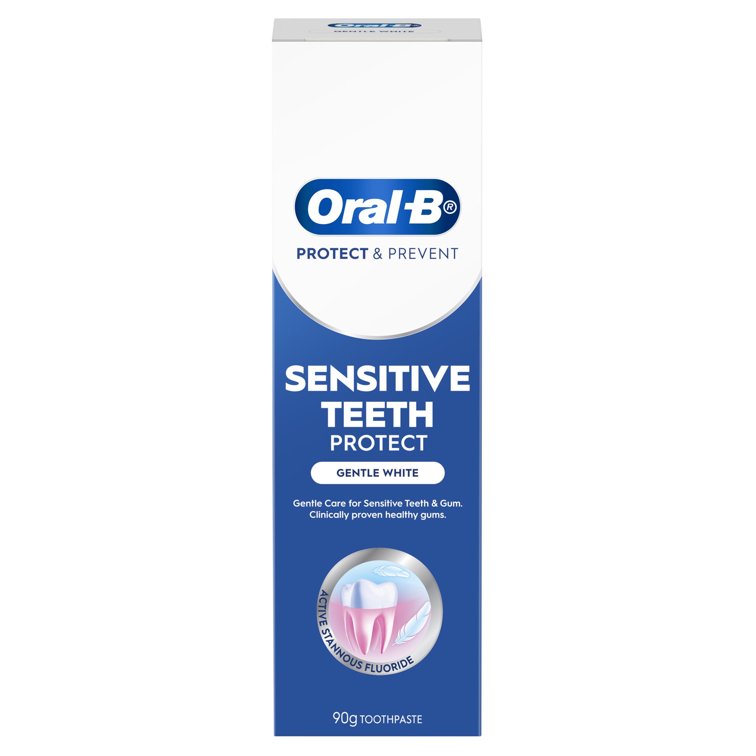 Oral-B Sensitive Teeth Protect Gentle Whitening Toothpaste 90g