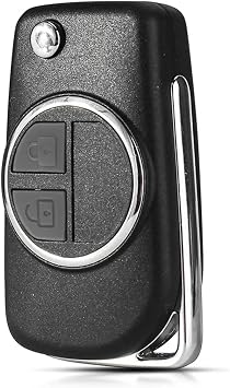 Oulesh Car Key Fob Cases for Suzuki Swift Grand Vitara Alto SX4, Flip Key Shell,SZ11R Blade Modified