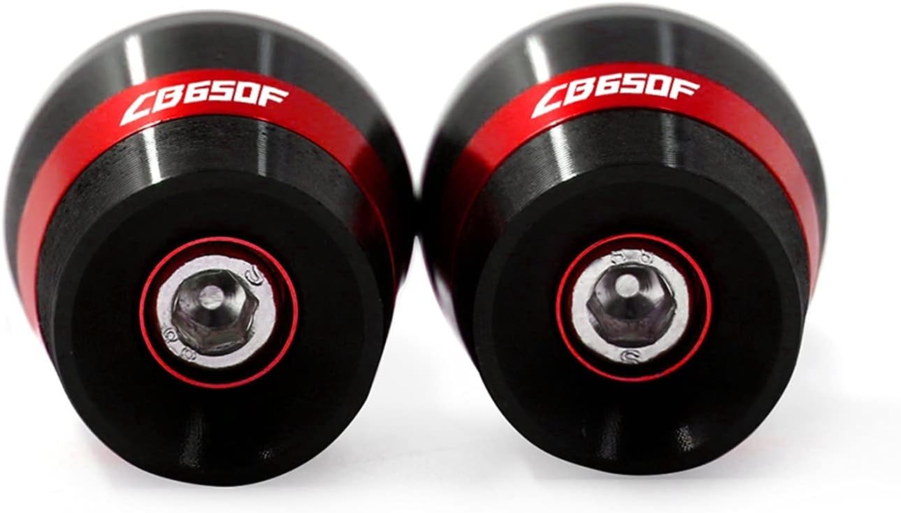 Bar Ends Compatible with Hon Da CB650F CB 650F CB 650 F Motorcycle Handlebar Grips Handle Bar Ends Weight Cap Plug Slider