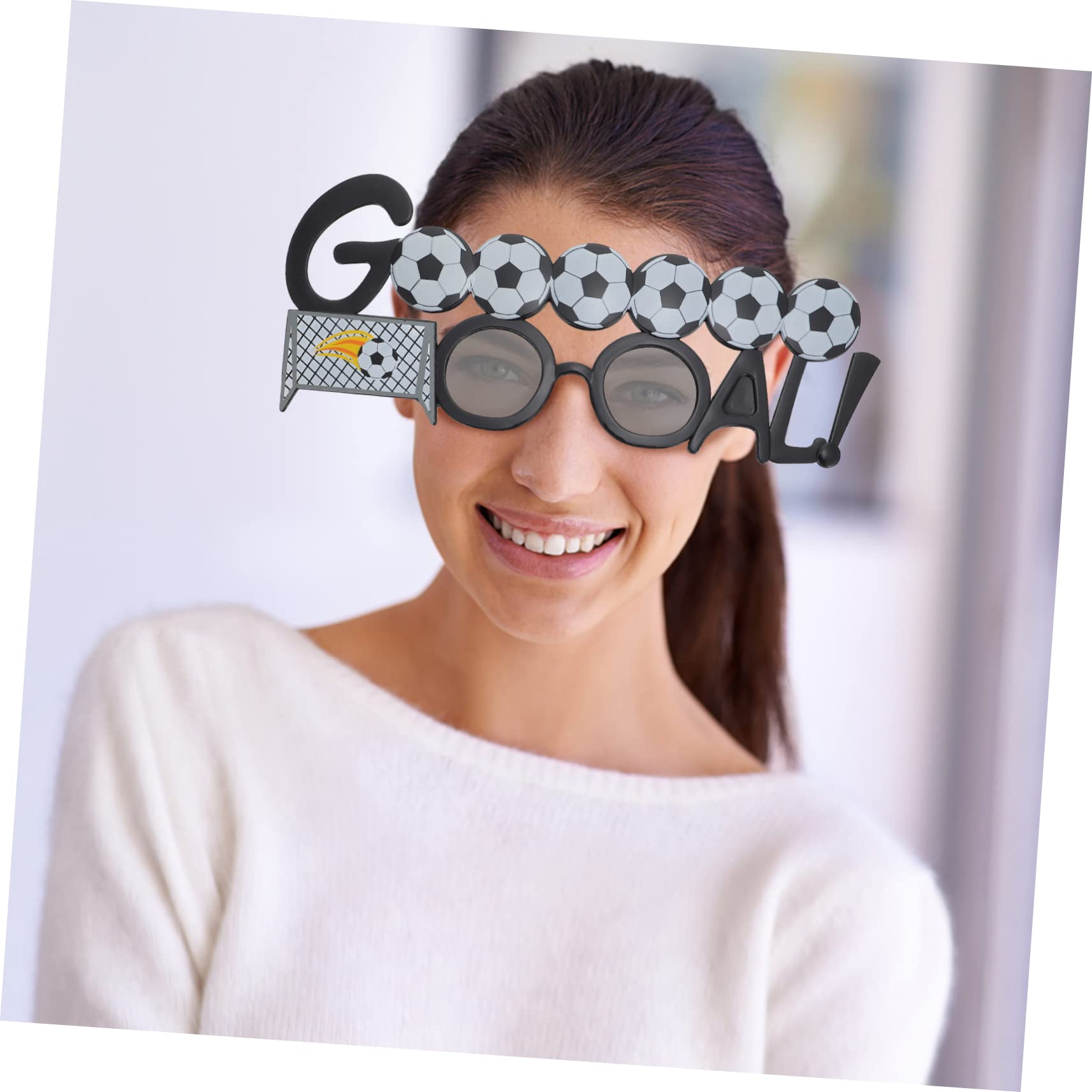 HEMOTON Giant Glasses Football Sunglasses for Party Fake Football Party Supplies Bulk Glasses