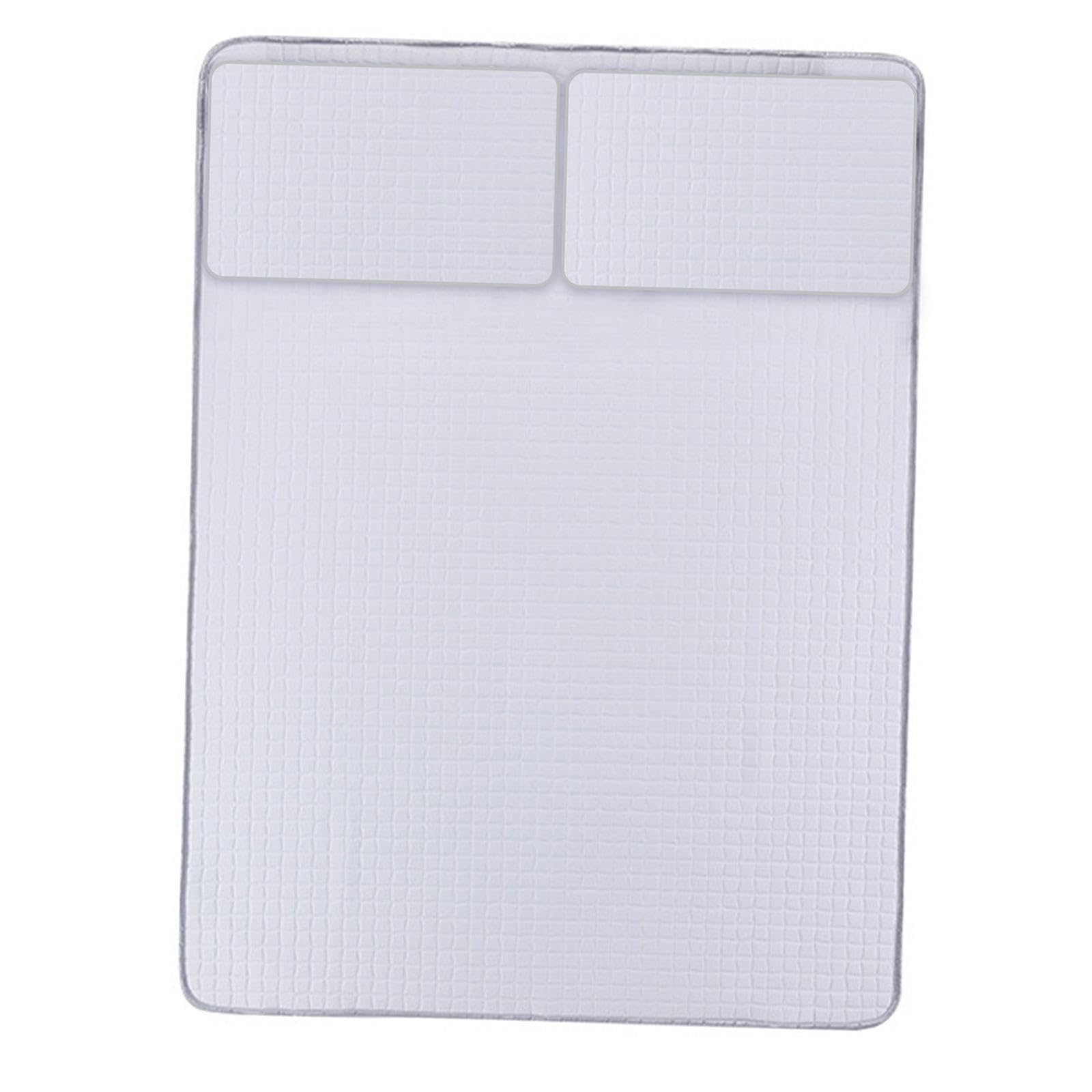 Cooling Mattress Pad Soft Sleeping Mat Cool Mat Cooling Fitted Sheets Violet 1.5mx2.0m-image-13