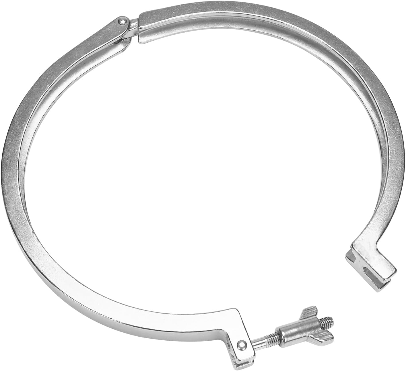 DERNORD Stainless Steel Sanitary Clamp Single Pin Tri Clamps Clover (Tube OD: 10")