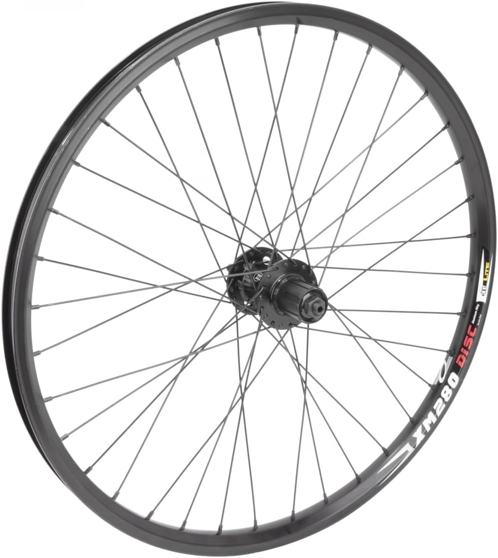 Wheel Master 24in Alloy WEI XM280 Rear Wheel QRx135mm W/M MT-2000 6-Bolt Black