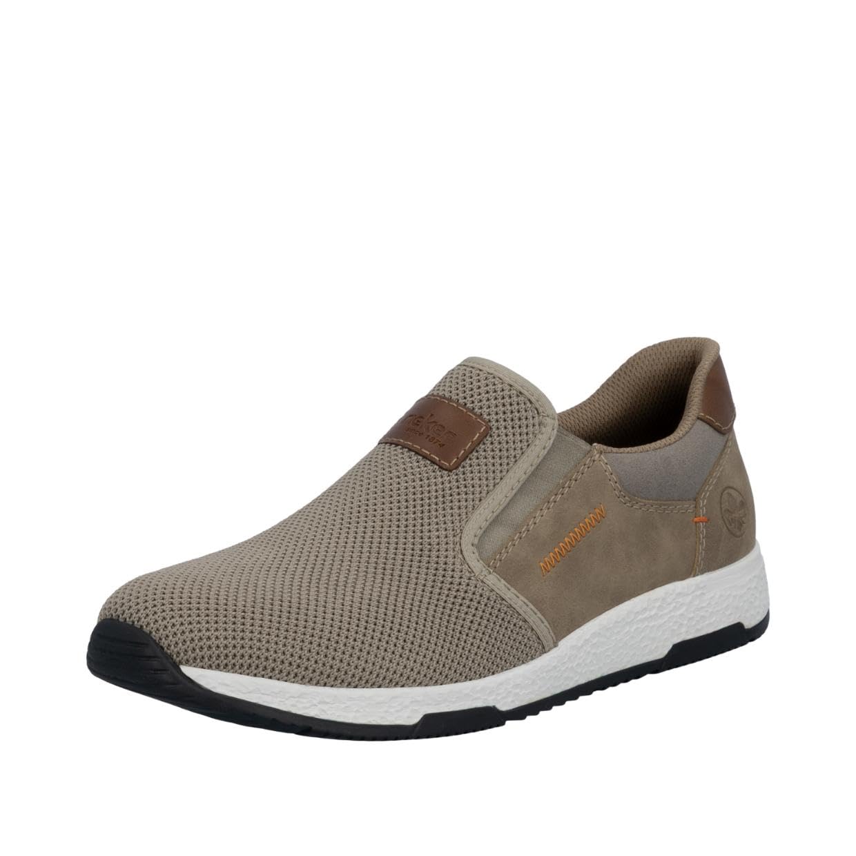 Rieker Men's B3450 Slip-On Shoes, Beige, 46 EU
