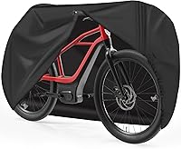 Vista 1 de Zettum Funda de bicicleta para 1 bicicleta, 600D, para almacenamiento al aire libre, impermeable y resistente, funda de bicicleta para bicicleta