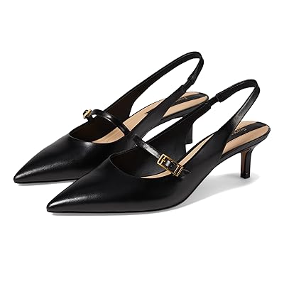 Franco Sarto Khloe Pointed Toe Slingback Kitten Heel High Women