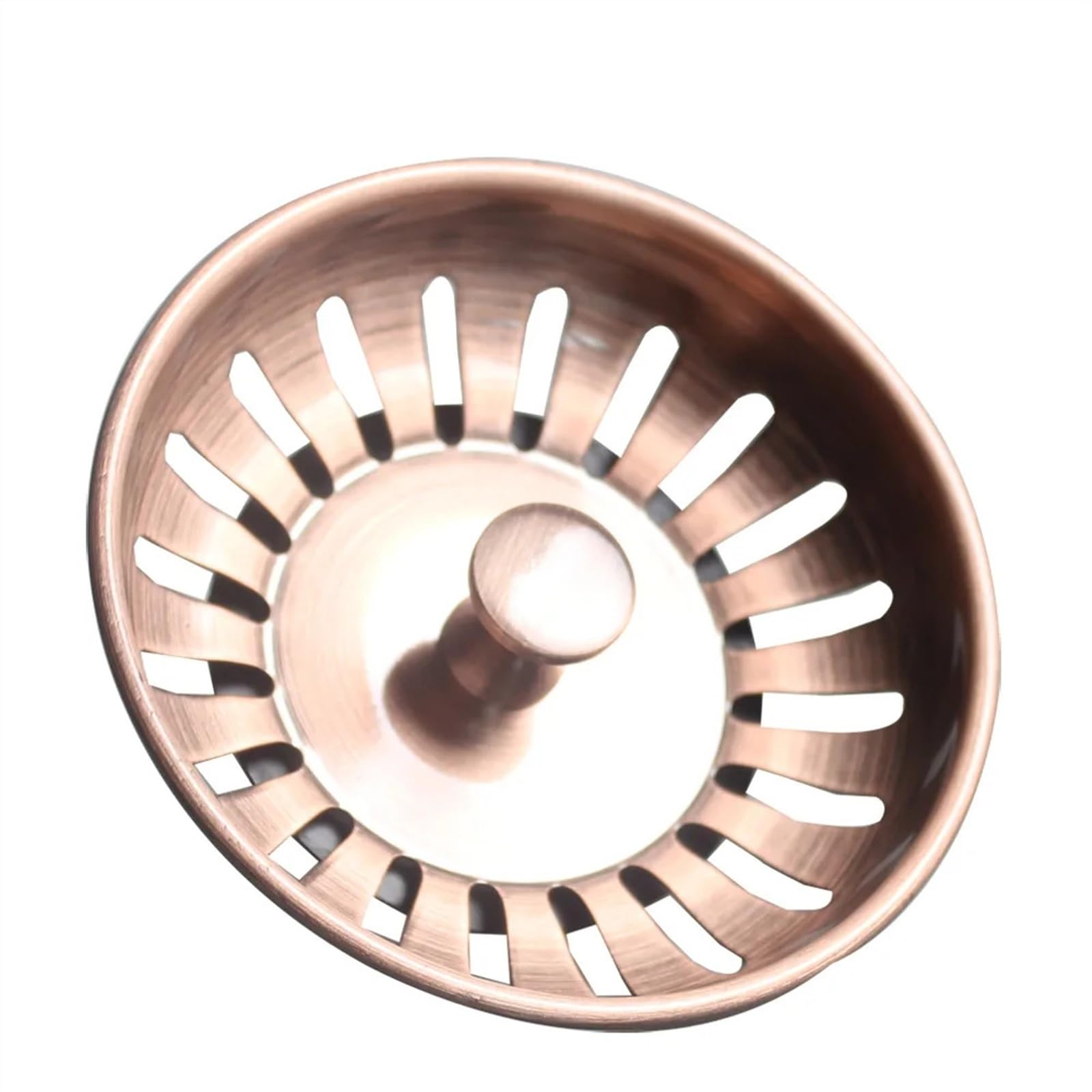 Copper Steel Kitchen Sink Strainer Basket Replacement Drain Stopper