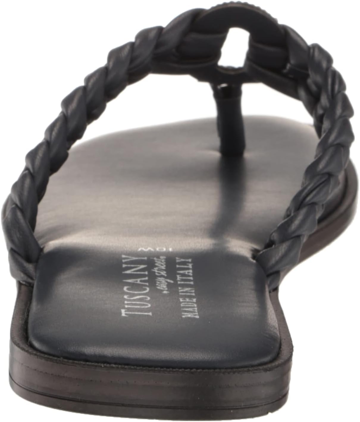 Easy Street Tuscany Women's Coletta Flat Sandal, Navy, 9.5 - Image 3