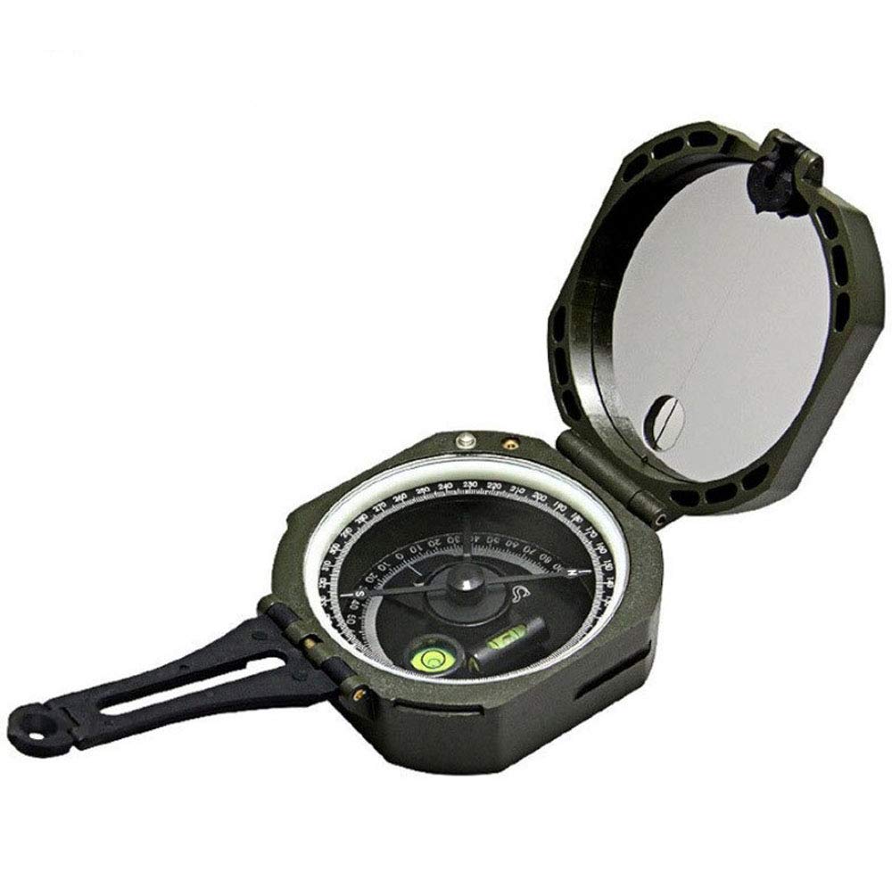 Beau Boussole Portative, Conception Fluorescente De Vision Nocturne De Haute Précision, Boussole Géologique D'aventure en Plein Air Durable