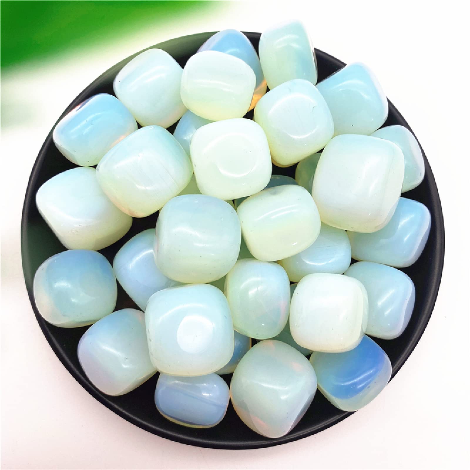 100g Piedra Natural ópalo Piedras de Grava Cristal Acuario jardín Piedras Decorativas decoración de Muebles for el hogar Piedras Naturales