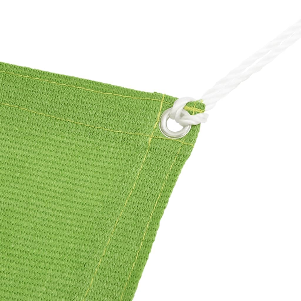 Rekreacja na świeżym powietrzu, kemping i piesze wycieczki, akcesoria do namiotówDywan namiotowy jasnozielony 250x400 cm HDPE