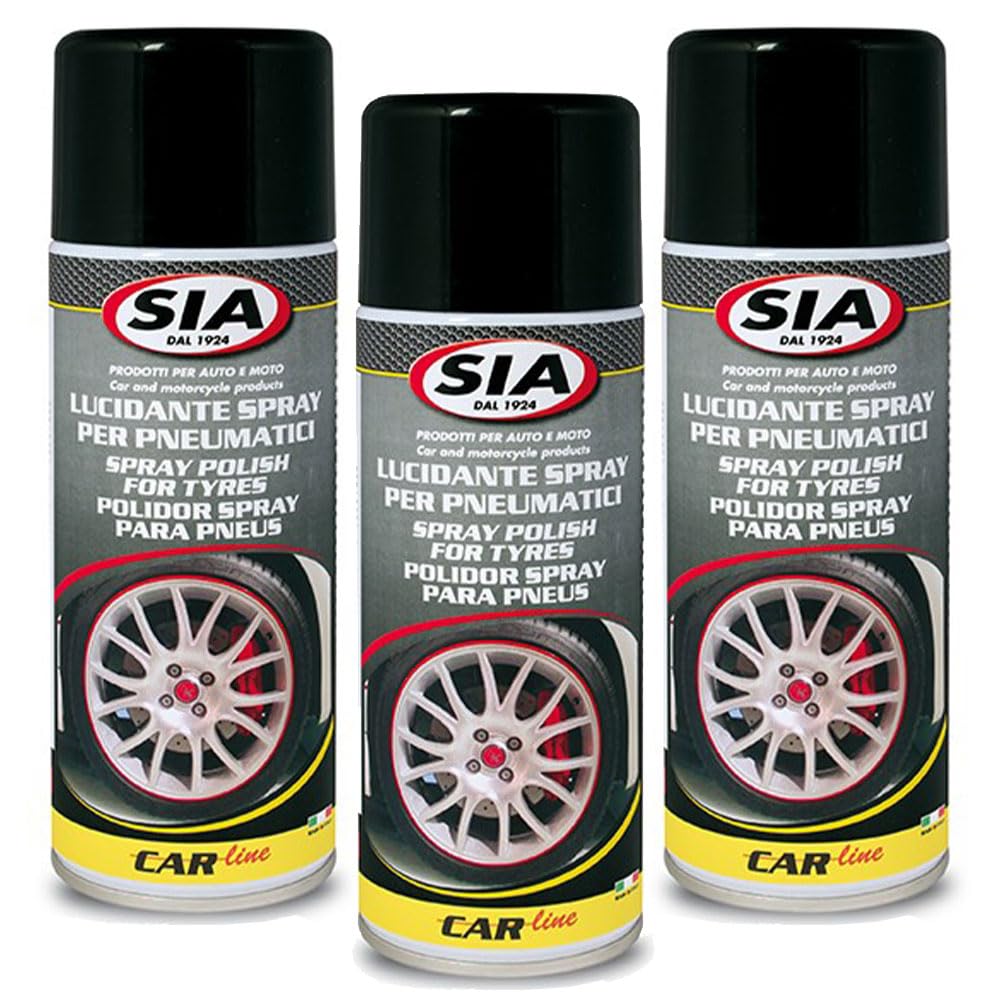  Black Tyre Polish Sia 8548 Protezione e Renovazione dei Treni
| Sia 8548 Spray Vernice Antipolveri Treni 3 Lattine 400 