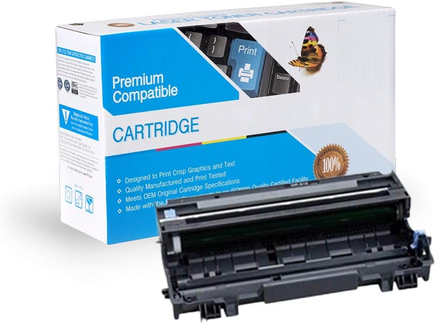 MS Imaging Supply Compatible Drum Replacement for Brother DR510, Works with: HL 5130, 5140, 5150, 5150D, 5150DLT, 5170, 5170DN; DCP 8040, 8045D; MFC 8220, 8440, 8440D, 8840, 8840D, 8840DN (Black)