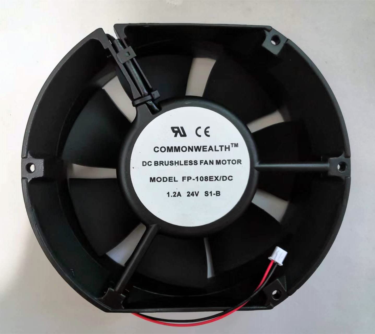 FP-108EX/DC Fan for FP-108EX/DC S1-B 24V 1.2A 2-Wire Cooling Fan