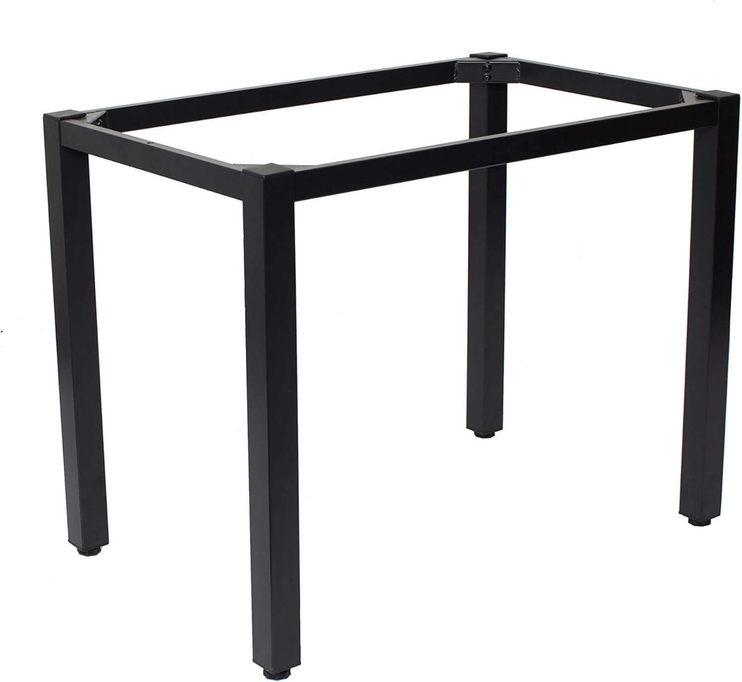 Rocelco Standing Desk Legs - Home Office Sit Stand Up Workstation Floor Stand for DADR-40 and DADR-46 (R DADRB-FS2), Black