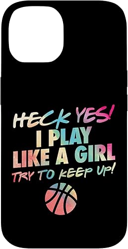 Miniatura 4 de iPhone 13 Divertida cita de baloncesto idea de regalo para niñas adolescentes, estuche de colores lindos